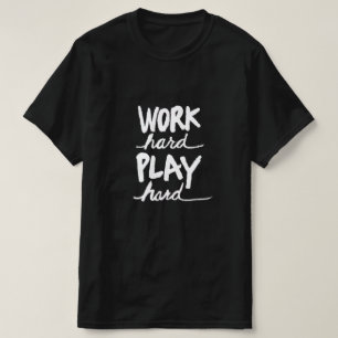 Harde game werken t-shirt