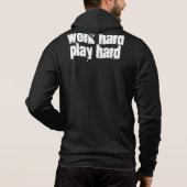 Harde game werken Vloeibaar Shirt omhoog (Achterkant)