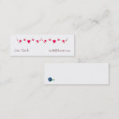 Harde-grenskaart Mini Visitekaartje (Voorkant / Achterkant)