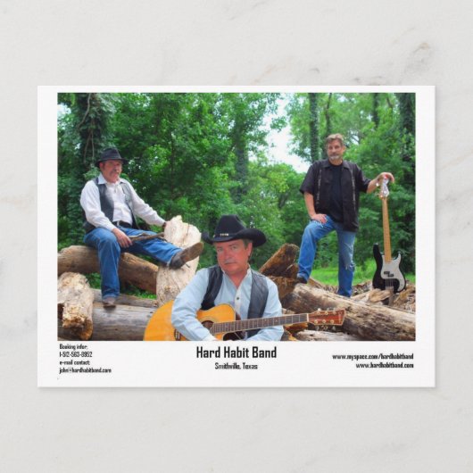 Harde Habitatkaarten Briefkaart (Voorkant)