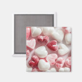 Harde hart Snoep magneet (Voorkant / Achterkant)