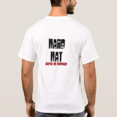 HARDE HOED T-SHIRT (Achterkant)