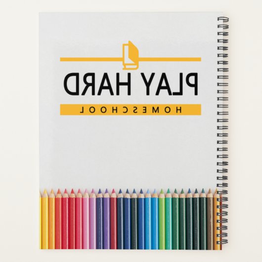 Harde Homeschool Planner afspelen (Achterkant)