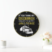 Harde hoorn Jake Brake Trucker Grote Klok (Huis)