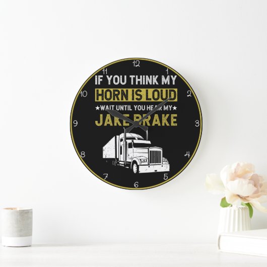 Harde hoorn Jake Brake Trucker Grote Klok (Huis)