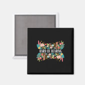 Harde hoorwaarschuwing en bewustzijnsontwerp voor  magneet (Voorkant / Achterkant)