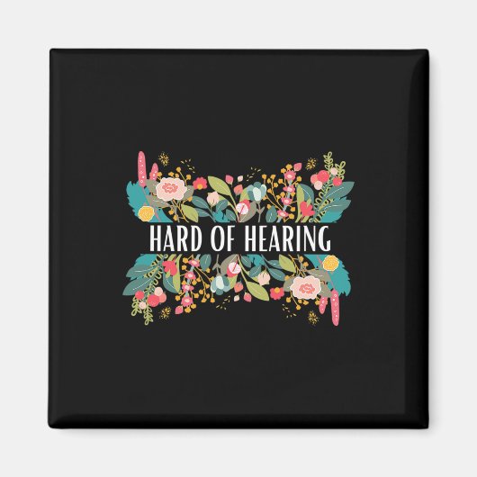 Harde hoorwaarschuwing en bewustzijnsontwerp voor  magneet (Voorkant)