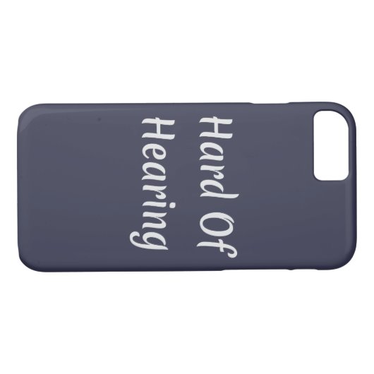 Harde hoorzitting Case-Mate iPhone case (Achterkant (Horizontaal))