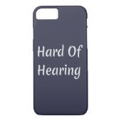 Harde hoorzitting Case-Mate iPhone case (Achterkant)