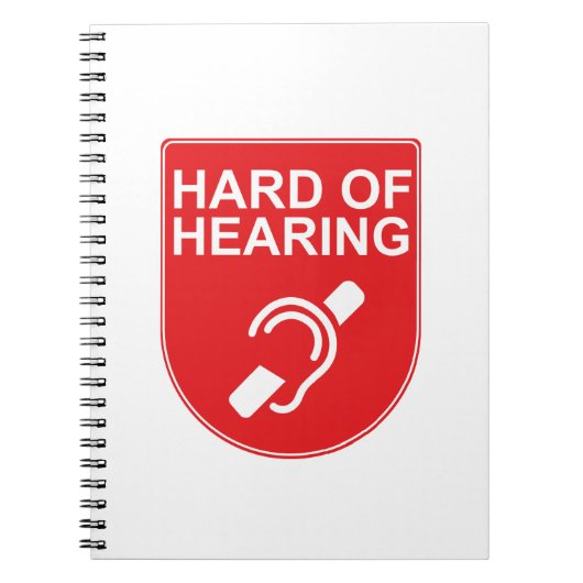 Harde hoorzitting notitieboek (Voorkant)