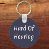 Harde hoorzitting sleutelhanger (Voorkant)