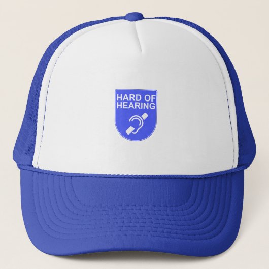Harde hoorzitting trucker pet (Voorkant)
