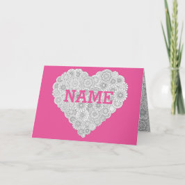 Harde kaart voor Moederdag aanpassen: Volwassen kl