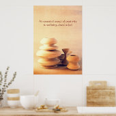 Harde keramische aardewerk - Licht en Schaduw Poster (Keuken)