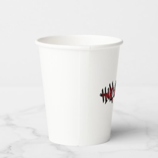 HARDE KLAPPEN PAPIEREN BEKERS (Rechts)