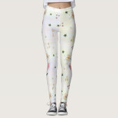 Harde kunst afdrukken leggings (Voorkant)