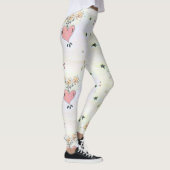 Harde kunst afdrukken leggings (Rechts)