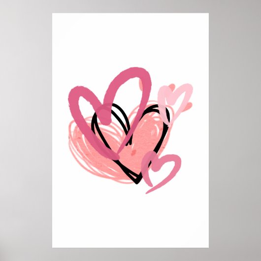 Harde kunst afdrukken poster (Voorkant)