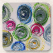 harde kunststof onderzetters met kurkrug (Voorkant)