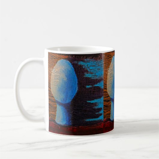 "Harde landing" Koffiemok (Links)