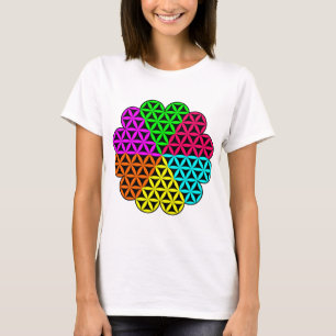 Harde levensloop X 6 — Bloem van hart — Vector T-shirt