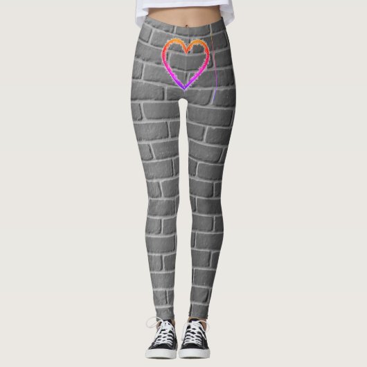 Harde liefde Leggings (Voorkant)