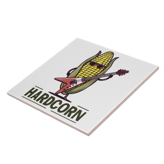 Harde maïs tegeltje (Zijkant)