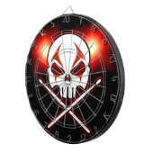 Harde metalen dartboard-oplossing voor rotting en dartbord (Voorkant Rechts)