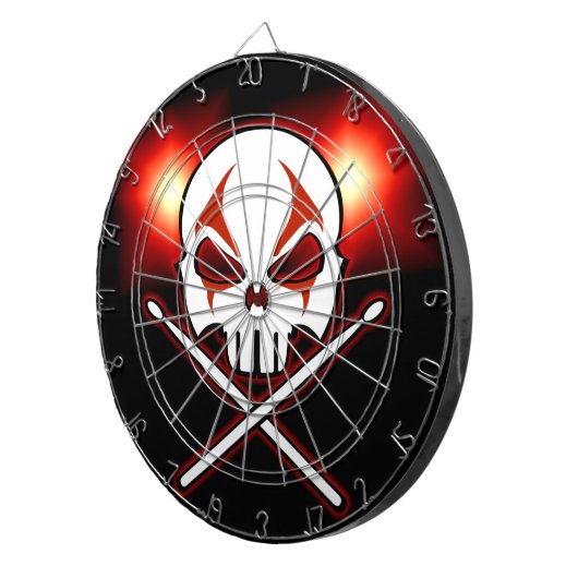 Harde metalen dartboard-oplossing voor rotting en  dartbord (Voorkant Rechts)