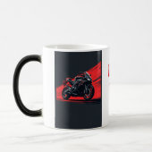Harde motor, onverschrokken hart motorfiets Mok (Links)