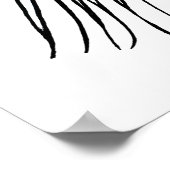 Harde muziek poster (Hoek)