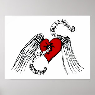Harde muziek poster