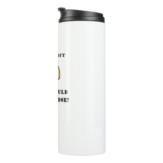 Harde of zachte Taco, wat zou Jezus kiezen? Thermosbeker (Geroteerd rechts)