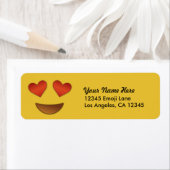 Harde ogen Emoji Etiket (Insitu)