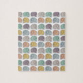 Harde olifantenpuzzel in de wereld legpuzzel (Verticaal)