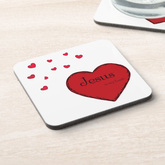 Harde onderzetters met kurken achterkant - set van (Linkerzijde)