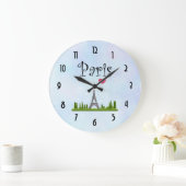 Harde Parijs met Eiffeltoren Grote Klok (Huis)