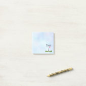 Harde Parijs met Eiffeltoren Post-it® Notes (Op bureau)