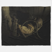 HARDE PET DUIKER FLEECE DEKEN (Voorkant (Horizontaal))