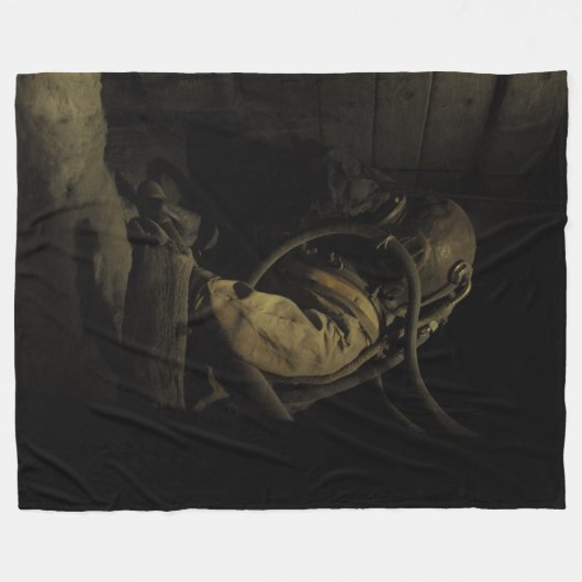 HARDE PET DUIKER FLEECE DEKEN (Voorkant (Horizontaal))