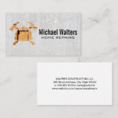 Harde Pet | Hammer | Reparatie van de bouw Visitekaartje (Voorkant / Achterkant)