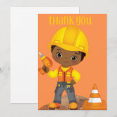 Harde Pet vanavond Hartelijk dank Kaart (Voorkant / Achterkant)