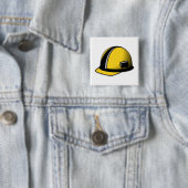 Harde Pet Vierkante Button 5,1 Cm (In situ)