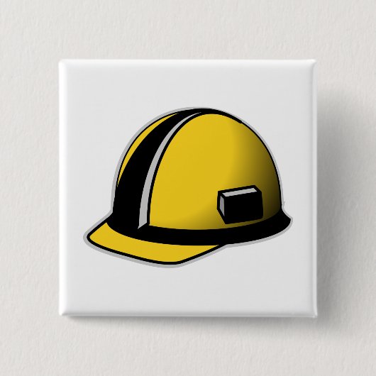 Harde Pet Vierkante Button 5,1 Cm (Voorkant)
