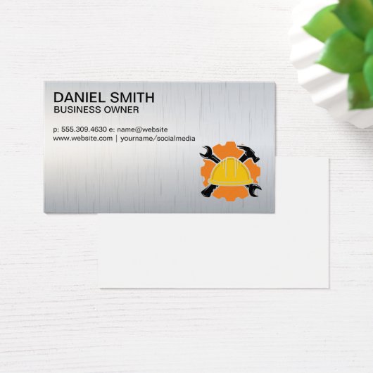 Harde Petten constructie Hamer Wrench Visitekaartje (Bureau)