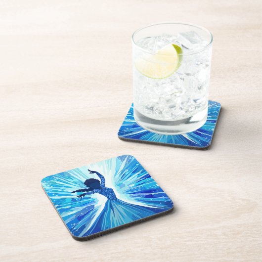 Harde plastic coaster bier onderzetter (Rechterzijde)
