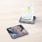 Harde plastic coaster bier onderzetter (Rechterzijde)