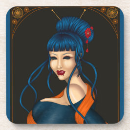 Harde plastic onderzetter