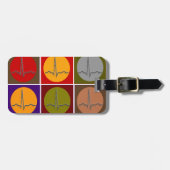 Harde QRS-Pop Bagagelabel (Voorkant horizontaal)