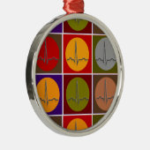 Harde QRS-Pop Metalen Ornament (Rechts)